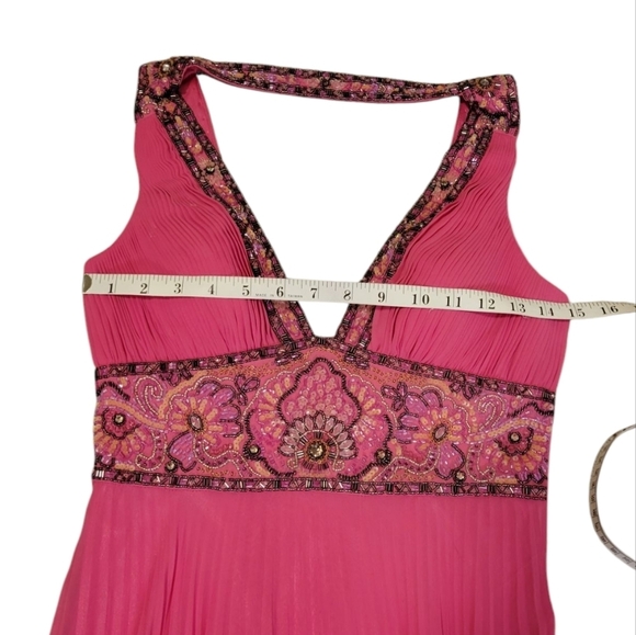 Sue Wong Nocturne Long Formal Prom Chiffon Dress Rhinestone Open Back Women's 0 - Picture 5 of 15